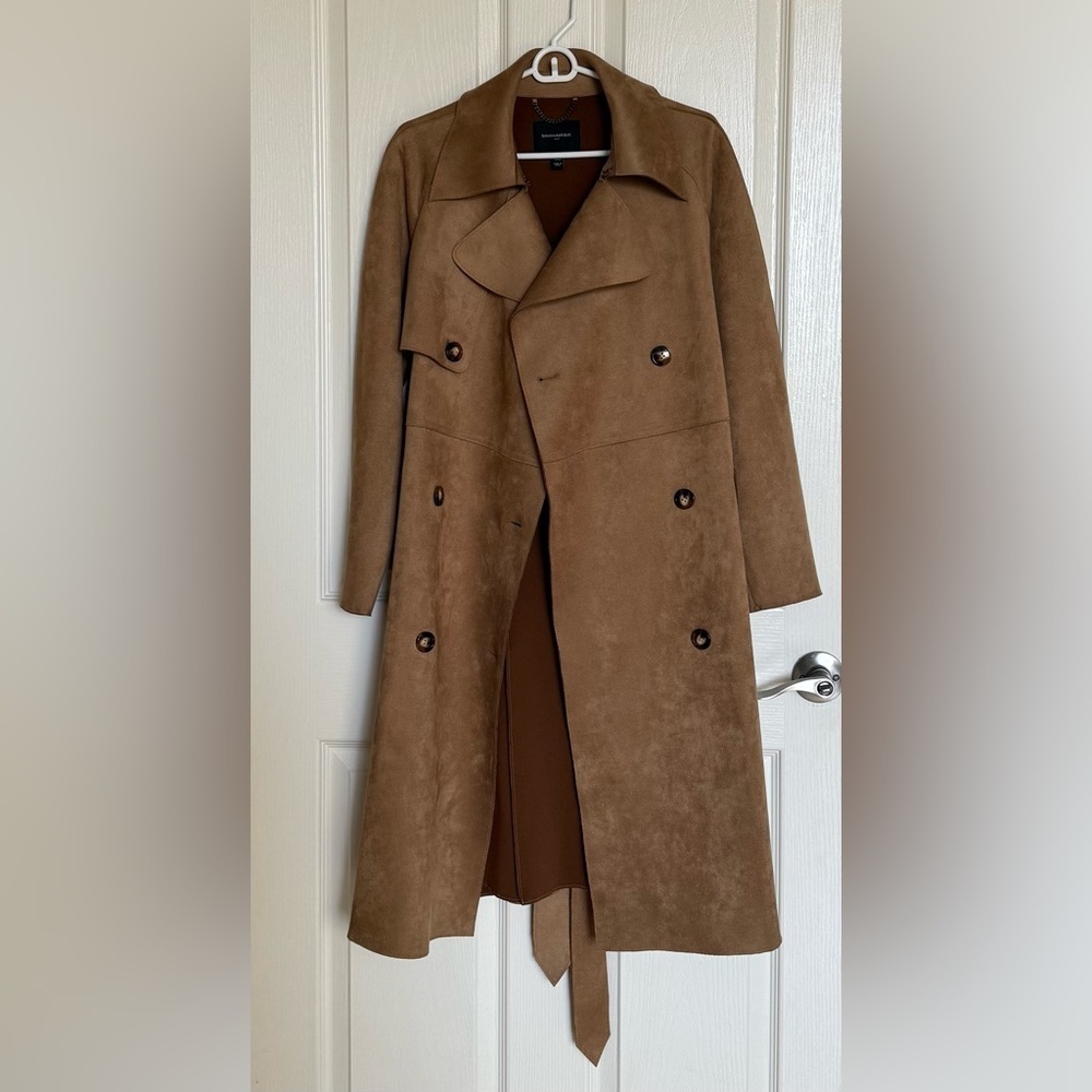 Banana Republic Caramel Trench Coat - Size XSP